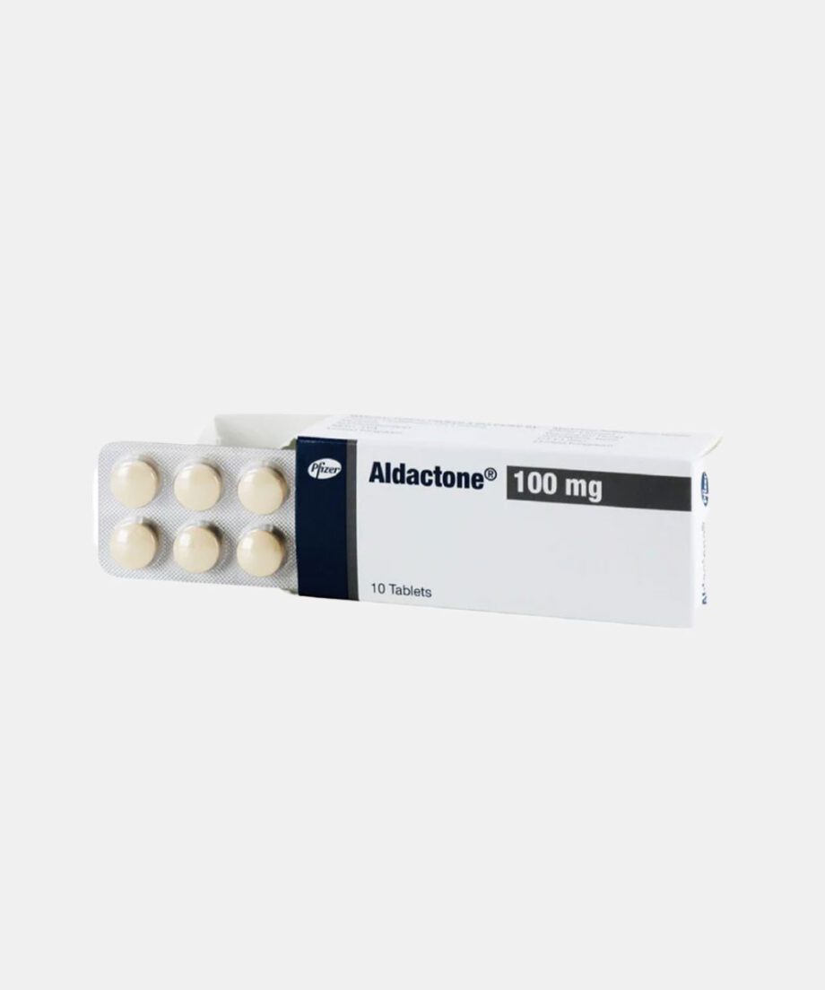 Aldactone 100mg tablet voor bloeddrukregulatie en vochtretentie - Spironolactone zonder recept kopen